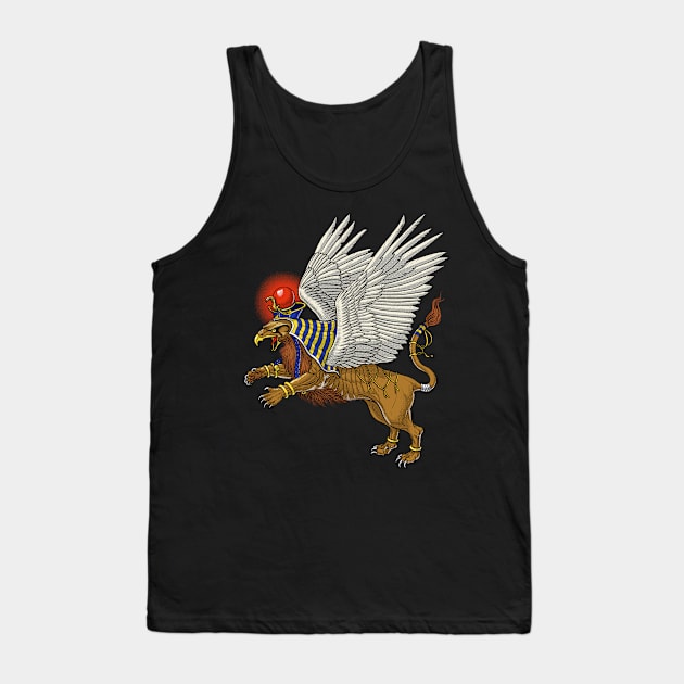 Ancient Egyptian Mythology Griffin Tank Top by underheaven